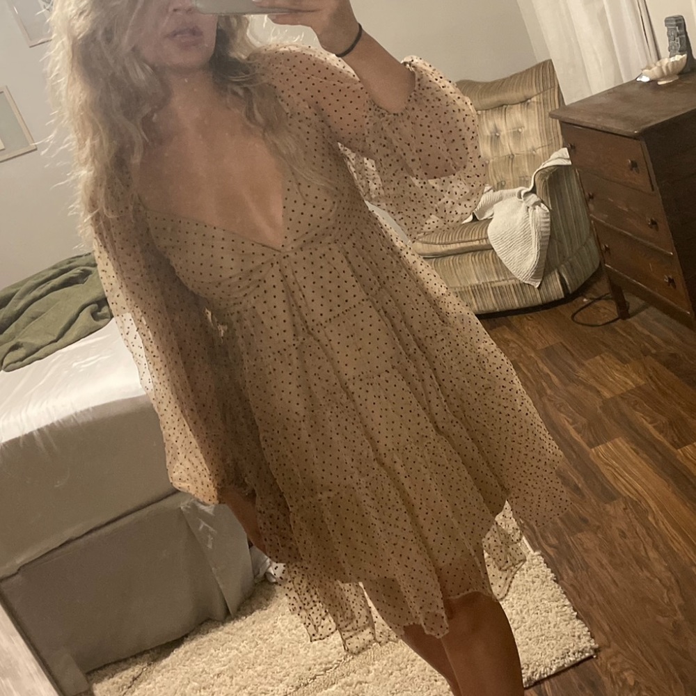 Size small polka dot tulle dress!!